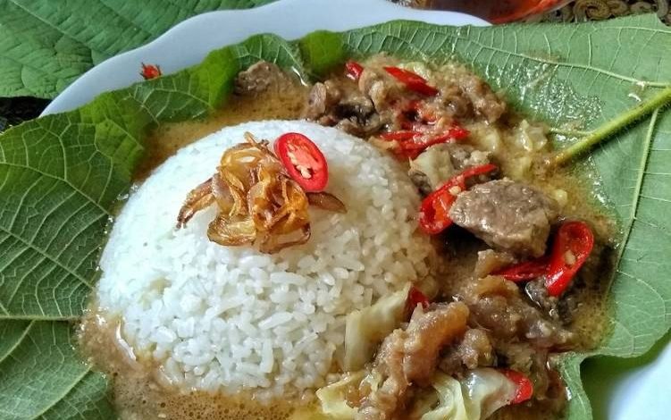 sego jangkrik, khas kudus, makanan kudus, makanan khas kota kudus